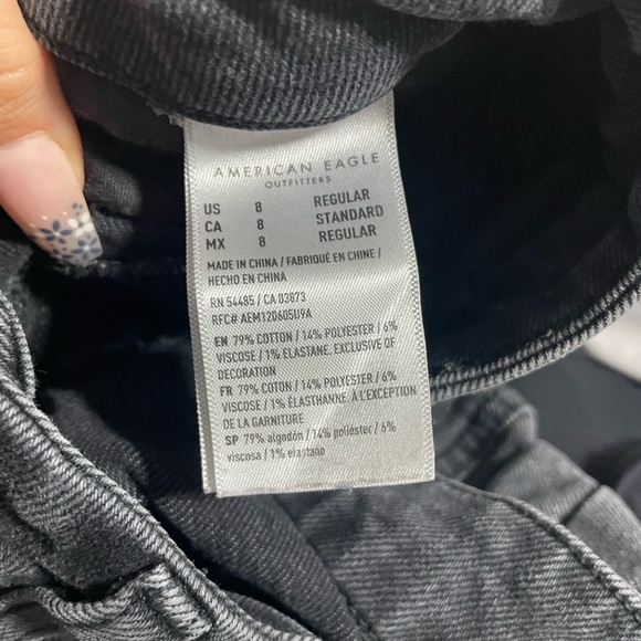 AE stretch mom jeans - Picture 5 of 5